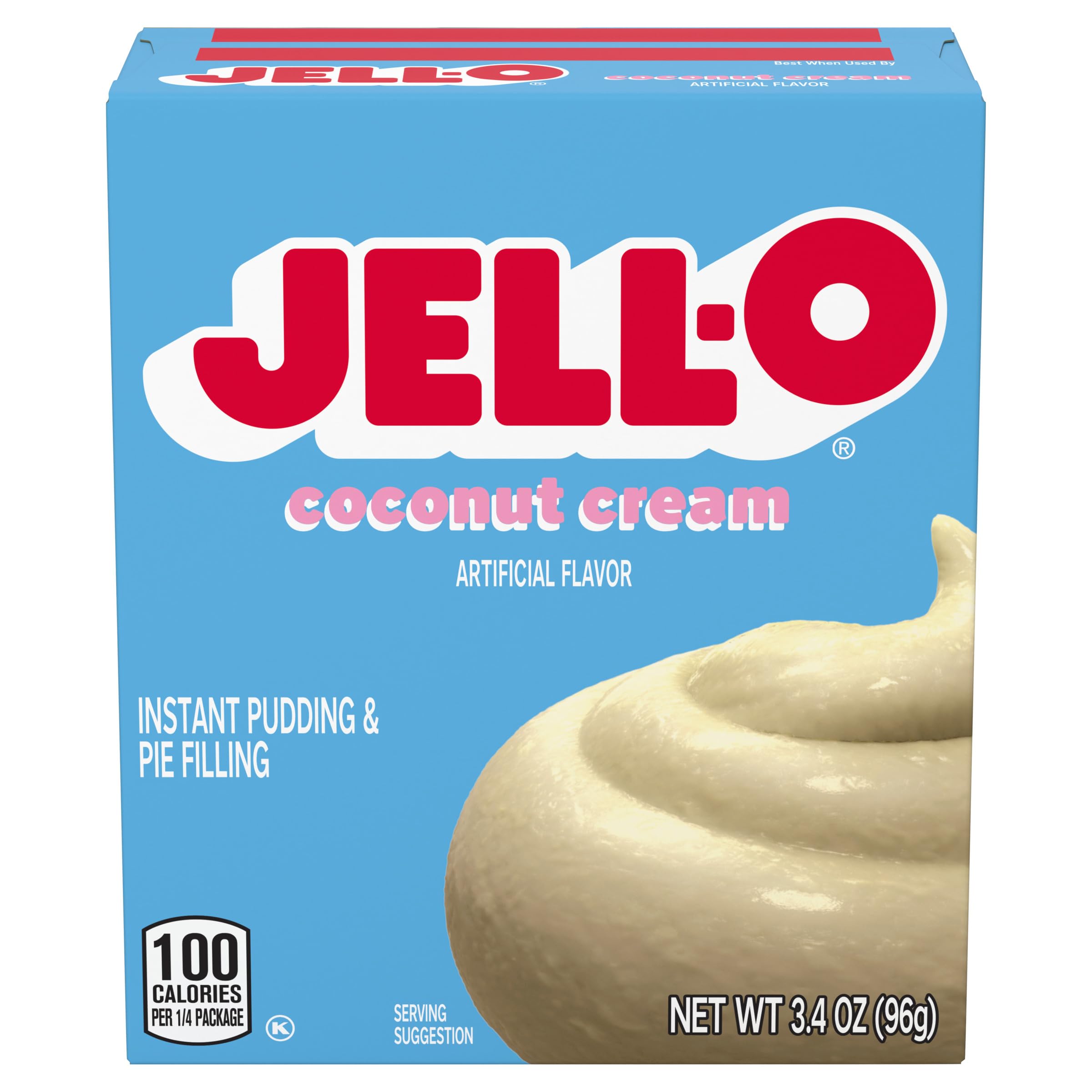 Amazon.com : JELL-O Instant Coconut Cream Pudding & Pie Filling